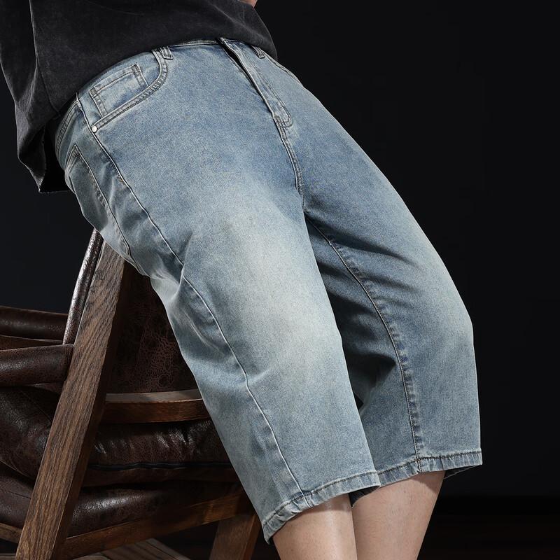 Men s Lyocell Blend Denim Shorts 31