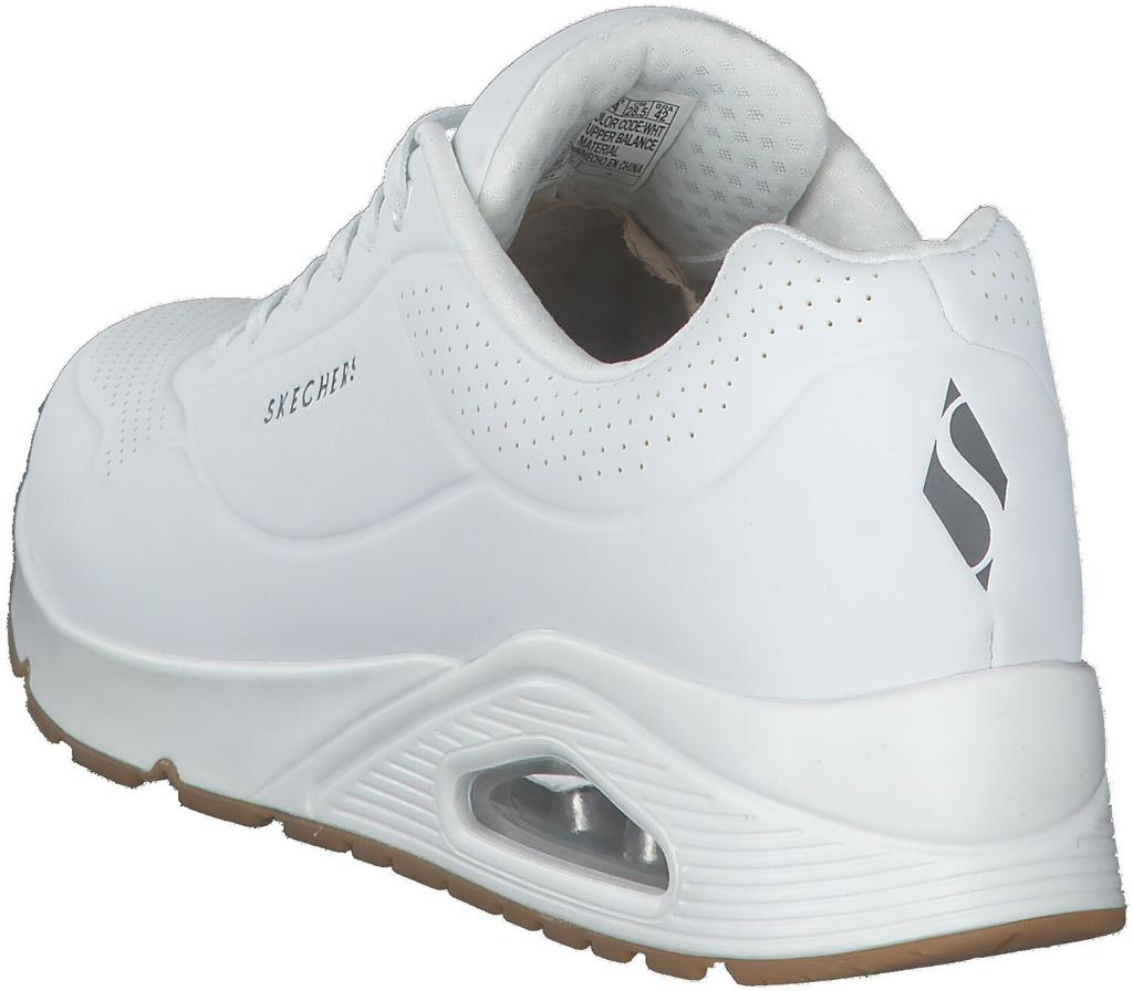 Skechers Uno - Stand On Air кроссовки (52458) белый