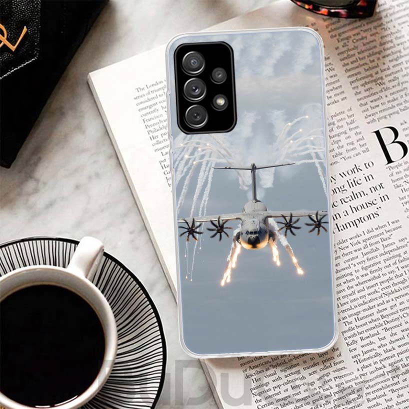 Aircraft Airplane Cool Cover For Samsung Galaxy A52 A42 A32 A22 A12 A50 A51 Phone Case A70 A71 A40 A41 A30S A31 A20E A21S A10S G