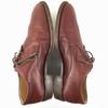 80s-90s Vintage gravati Made in Italy Plain Toe Business Shoes Brown size 7 25.0-25.5 Men's(USED)