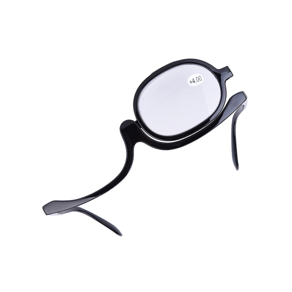 Magnify Eye Makeup Glasses Single Lens Rotating Glasses Women Makeup Essential Tool #7
