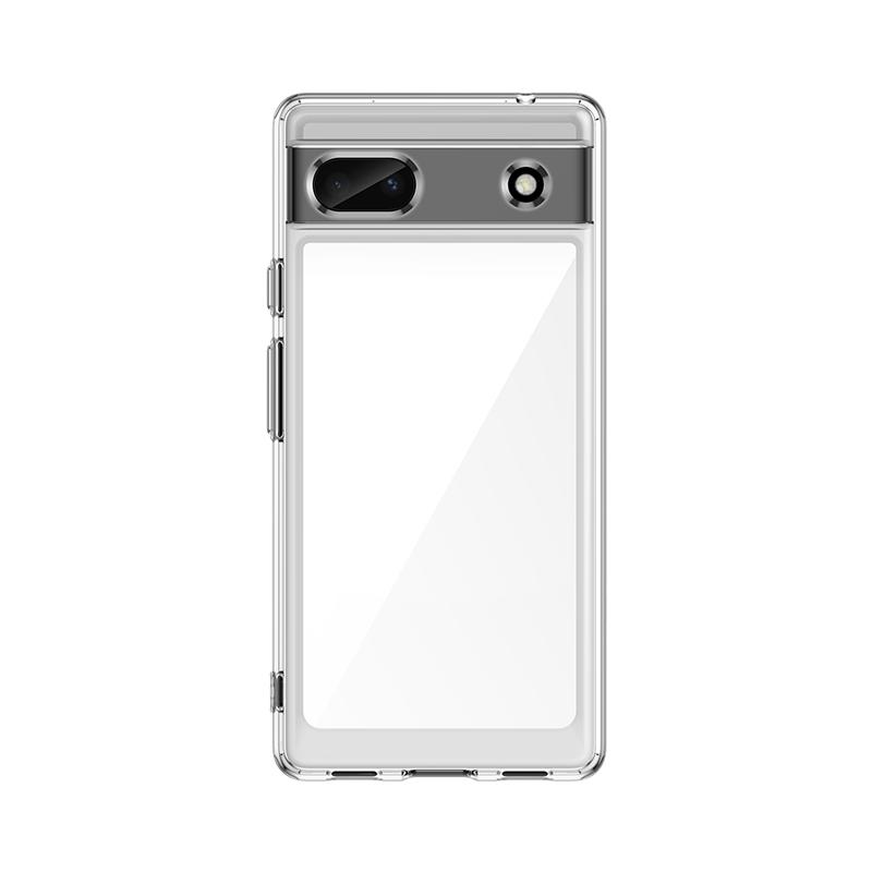 For Google Pixel 6A Clear Case For Google Pixel 6A 7A 7 Pro Cover Funda Funda Hard Translucent Shockproof Phone Bumper Pixel 6A