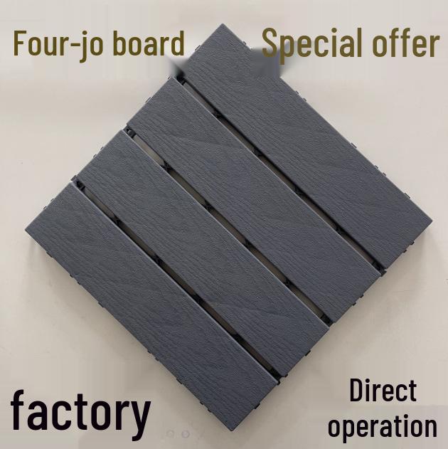 Outdoor Plastic Wood Decking for Garden, Terrace, or Rooftop Transformation