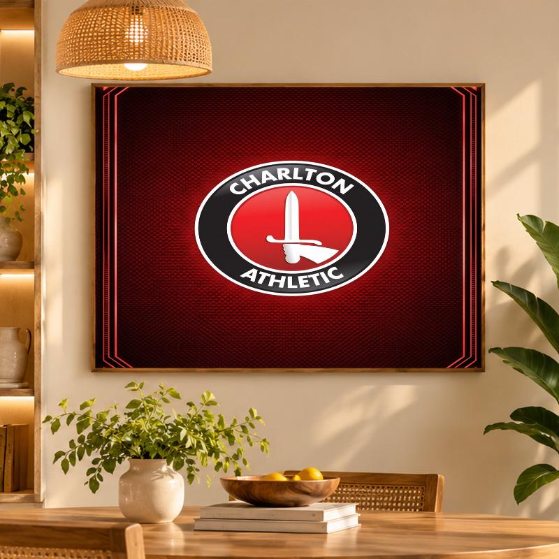 5D Diamond Painting Charlton Athletic FC DIY Full Drill Diamond Art Kit Home Decoration