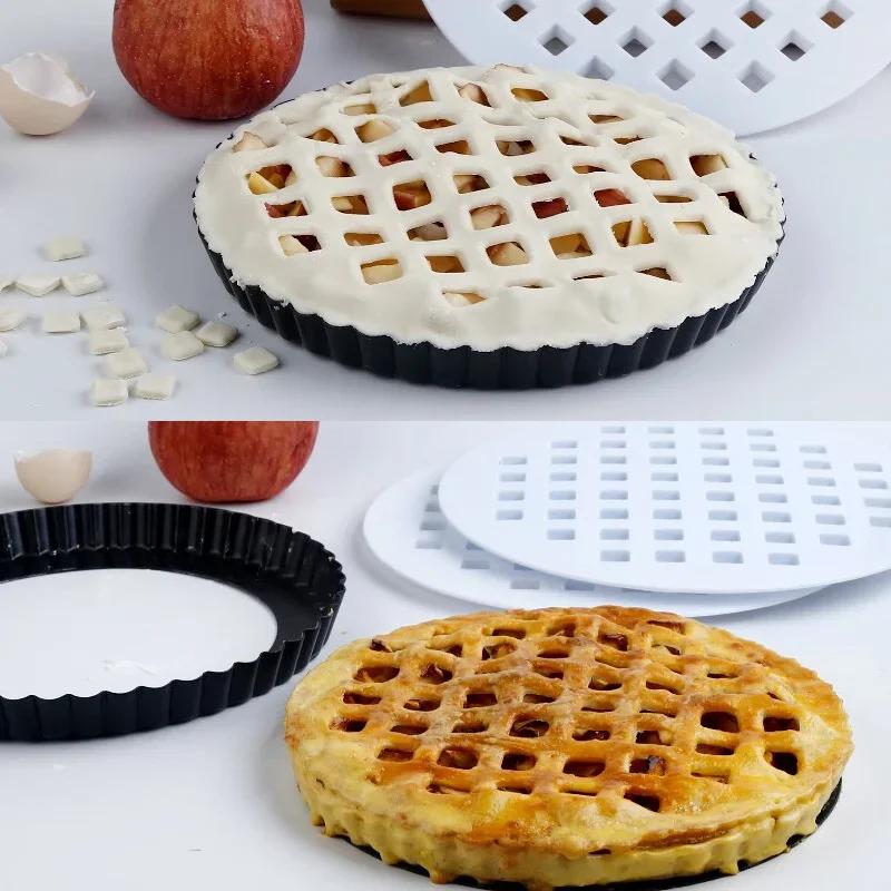 Apple Pie Cutting Die Tool Non Stick Pizza Baking Tray Round Biscuit Mold Skin Decoration Household Dumplings Mold Circular