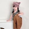 Stylish Children's Knit Hat with Devil Cat Ears Fashionable Winter Cap Warm & Comfortable Hat for Kids 3-15 Years Old