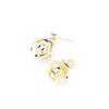 South Korea Dongdaemun S925 silver needle French natural pearl earrings simple new short earrings feminine jewelry