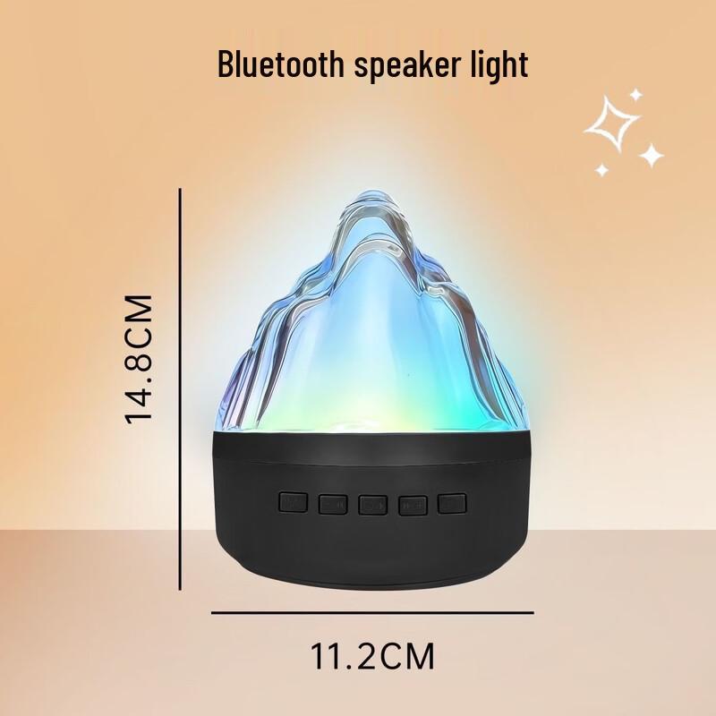 

Oeny Glacier Ambient Bluetooth Speaker Lamp