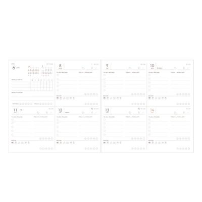2026 Planner, Weekly Block, Square 148, Starting December 2025, Marks Refills, 26WDR-SB-RFL