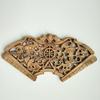 3D Carved Camphor Wood Wall Hanging with Dragon Phoenix Flower Design Chinese Style Home Decor Living Room Decoration