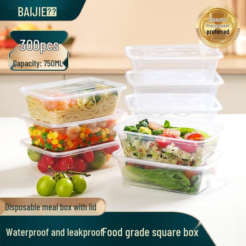 BJ Disposable Takeout Food Container 750ml