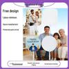 Custom Double-Sided PET Plastic Printable Fan for DIY Heat Transfer Design