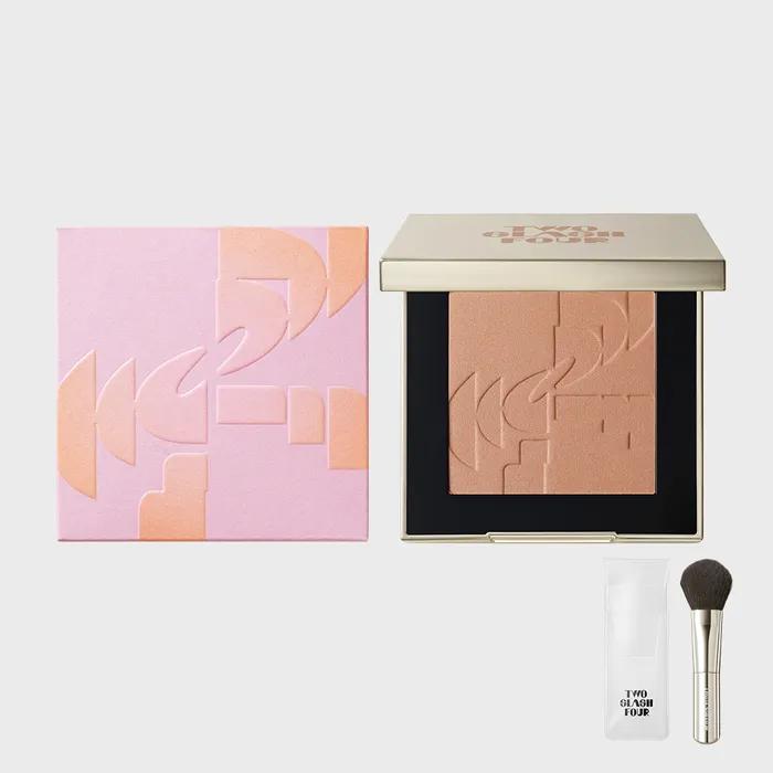 All Over Face Blush Beige (+ Mini Angled Brush)