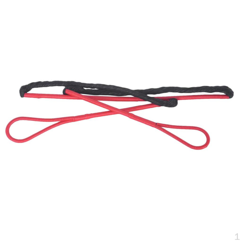 Nylon Bow String for Traditional and Recurve Bows - Customizable Options Size Color