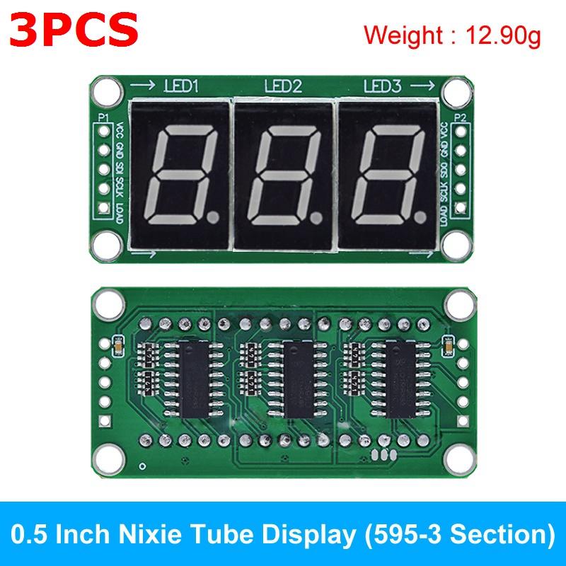 1/3/5PCS TZT Static Drive 2 3 4 Segment Digital Tube LED Display Module 2 Digital 74HC595 Tube 100% New Original For Arduino