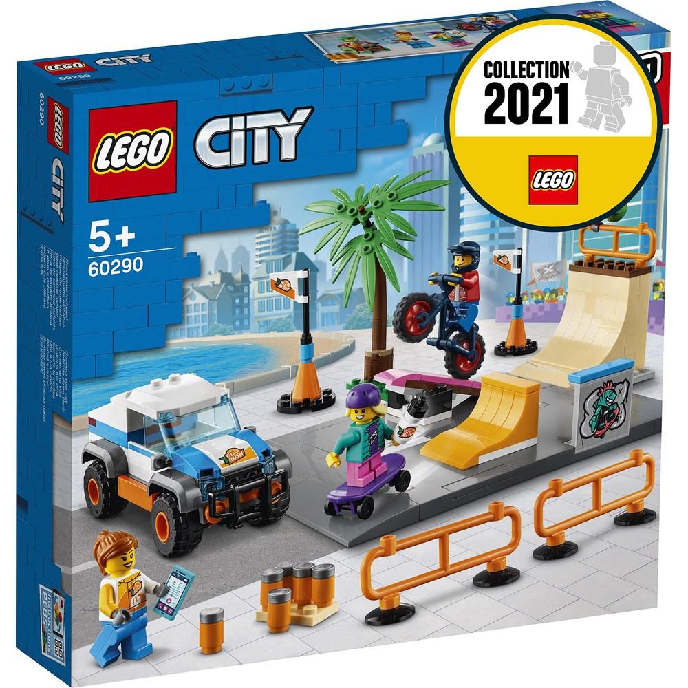 LEGO City Skate Park with Road Plate 60290
