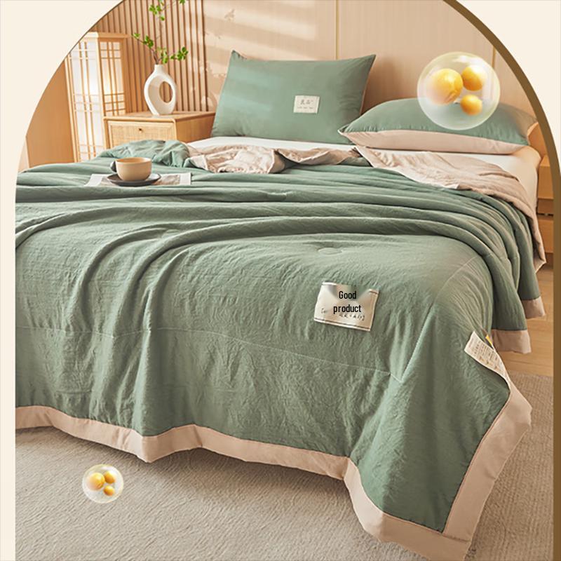 

Grace Morandi Washed Cotton Summer Quilt