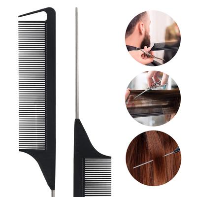 High Needle Anti-static Comb Shape Dense Steel Hairdressing