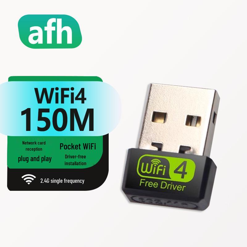 USB Wireless Network Adapter - Driver-Free, Gigabit, for Desktop & Laptop, 360° WiFi Receiver, Unlimited Mini Connectivity