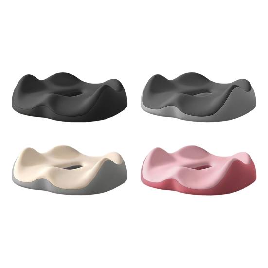 Memory Foam Seat Cushion Breathable Design Tailbone Pressure Relief Ergonomic Support Office Chair Seat Cushion