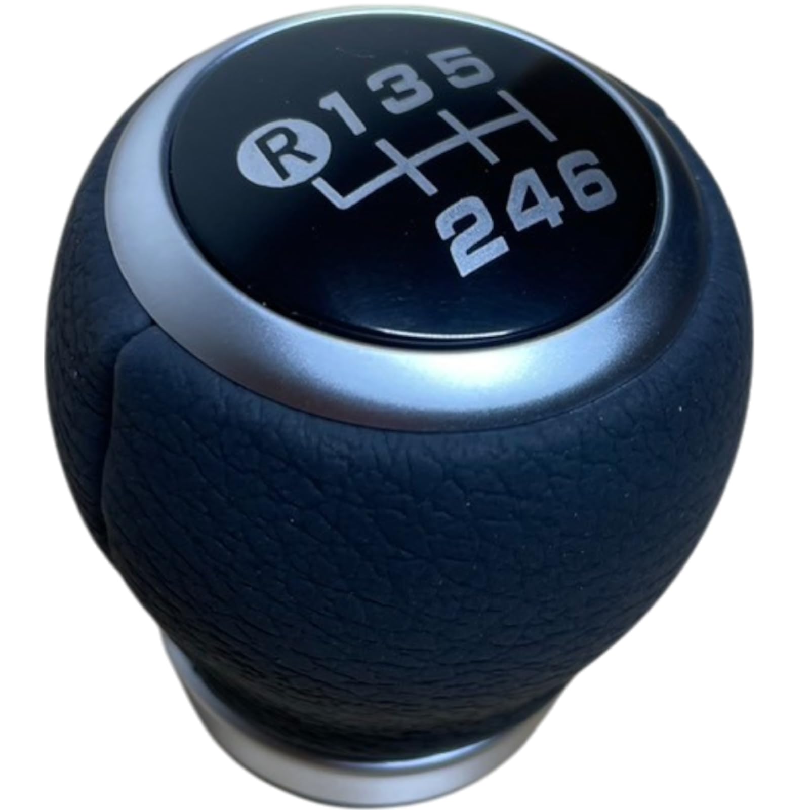 

YESprime 6 Speed Leather Manual Shift Lever Gear Lever Shifter Car Stick Head nd Roadster mt Black Type B чёрный