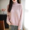 The New Autumn and Winter Design of The Hollowed-out Crocheted Sweater Is A Loose Knitted Cardigan for Women