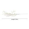 Decorations Wedding Ornament Artificial Plant Snow Pine Branch Simulation Flowers White Grass