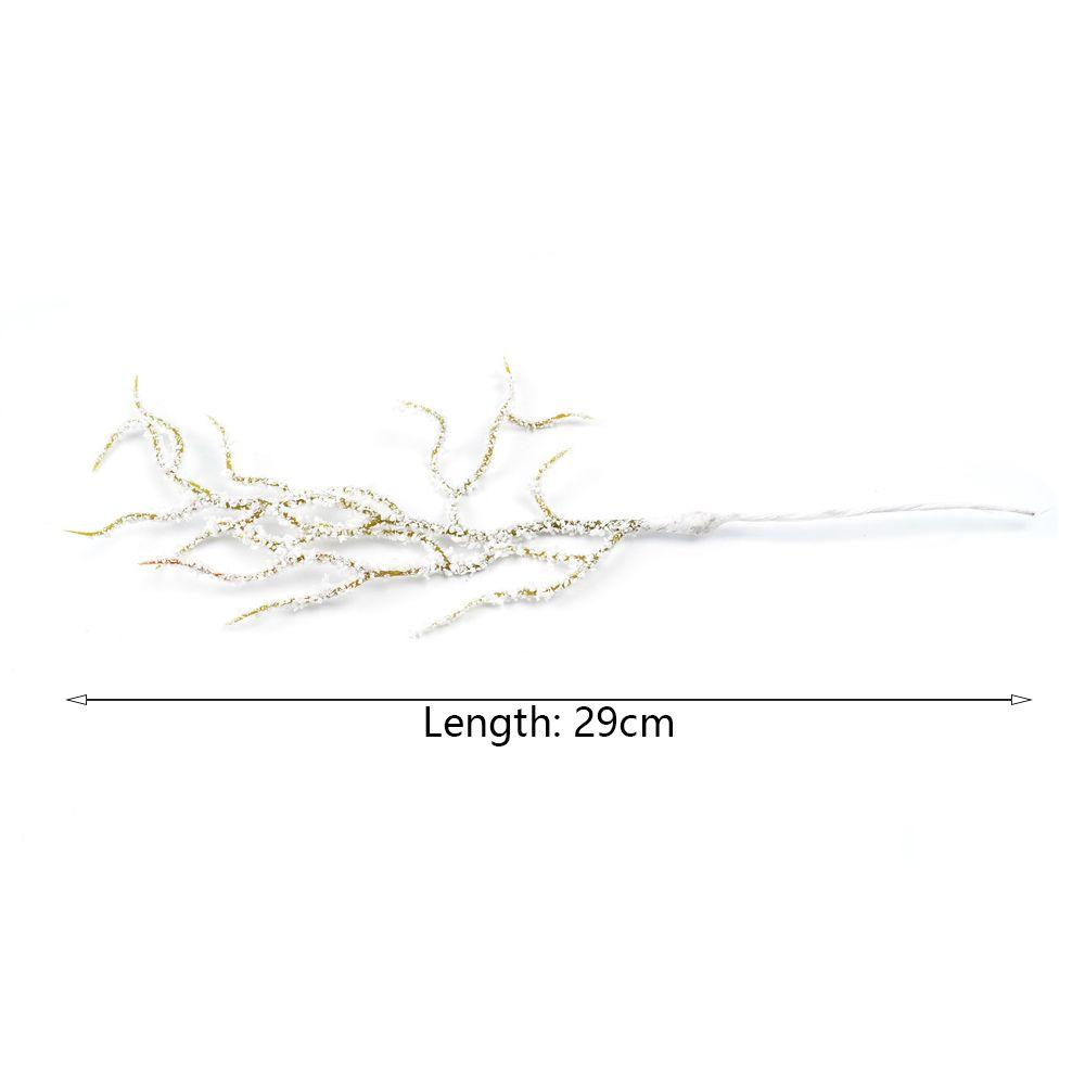 Decorations Wedding Ornament Artificial Plant Snow Pine Branch Simulation Flowers White Grass