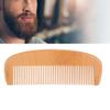 Portable Men's Beard Wooden Comb Kit Mustache Hair Care Brush Shape Tools