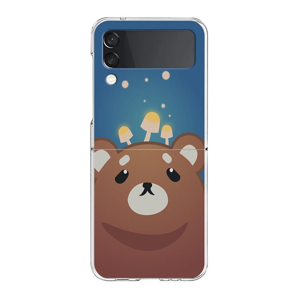 Phone Case For Samsung Galaxy Z Flip 3 4 5 Hard Folding Clear PC Honkai Star Rail Game Same Style For Samsung Z Flip 6 Cover