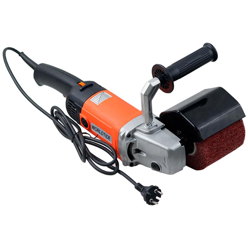Handheld Metal Burnishing Machine 1400W 220V Electric Sander Polisher Wire Drawing Machine for Wood Stainless Steel Polishing