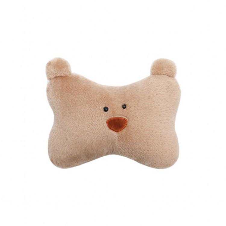 Bear Back Cushion for Car- Comfortable Waist Support Pillow with Cute Design