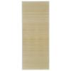 VidaXL Bamboo Rug 100 X 160 Cm Natural