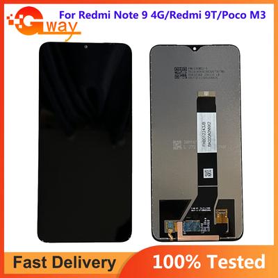 LCD Screen and Digitizer Full Assembly For Redmi Note 9 4G