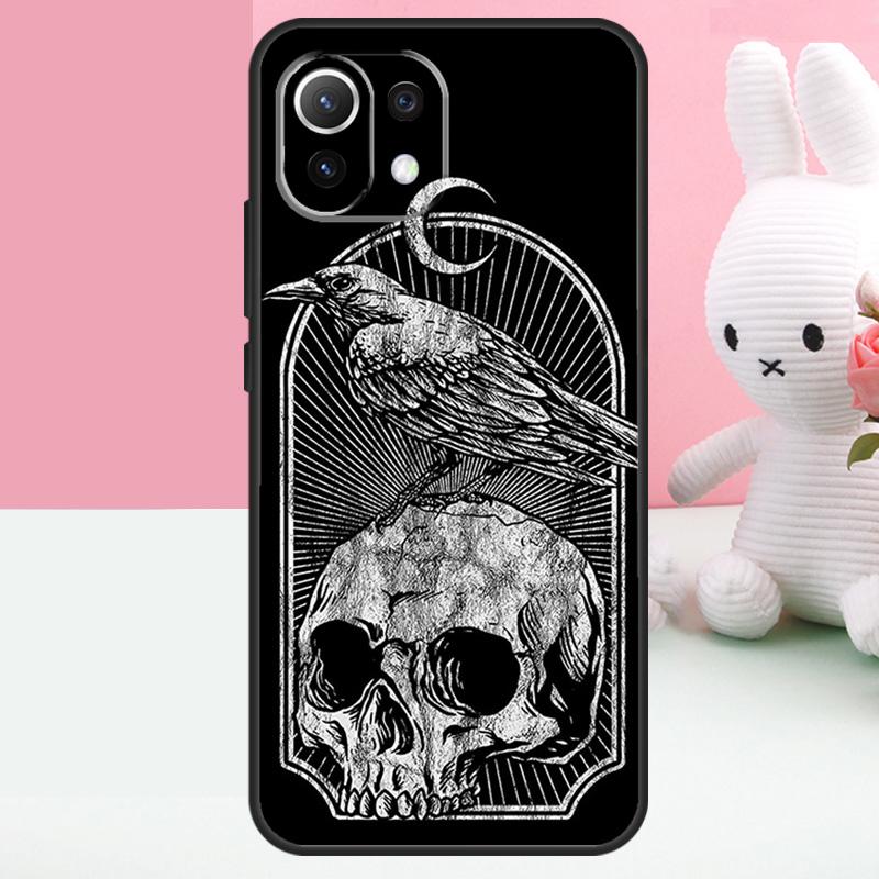 

Skull Gothic Creepy Pastel Goth Case For Xiaomi 15 Ultra 14 13 15T 13T 14T Pro 17 Pro Max POCO F7 X7 Pro X5 X6 F5 F6 Funda Xiaomi 15 Pro