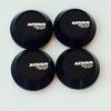 Car Styling 4 x 65mm Chrome Japan ADVAN Racing Wheel Center Emblem Badge Caps Hub Cap Wheel Covers Auto Accessories