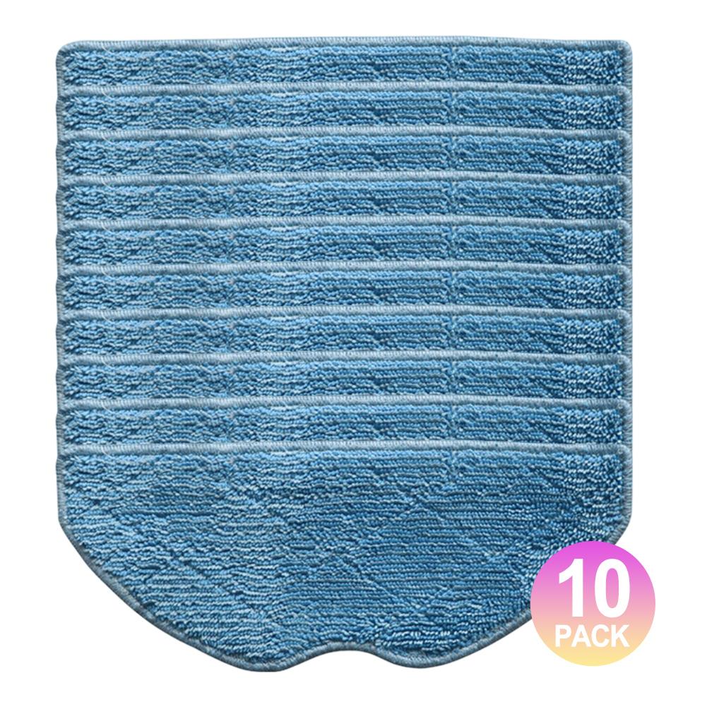 4/10Pcs Mop-Cloths For Tapo RVA300/RV10/RV10 Plus/RV30/RV30 Plus Robot Vacuum Cleaner Robot Vacuum Mop Pad Cloth Accessories