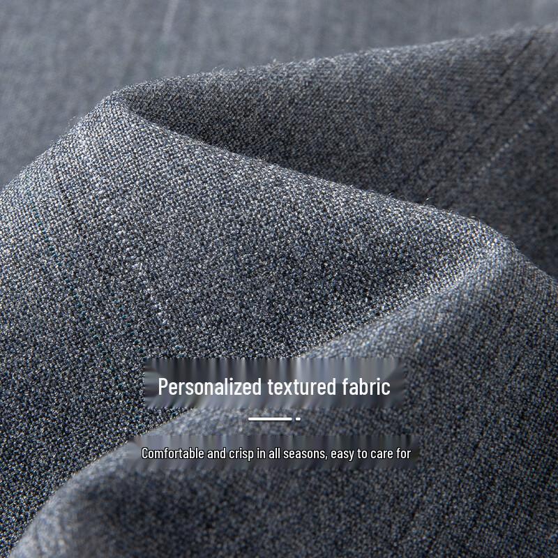 MONTAGUT Men's Business Casual Dark Pattern Suit Jacket