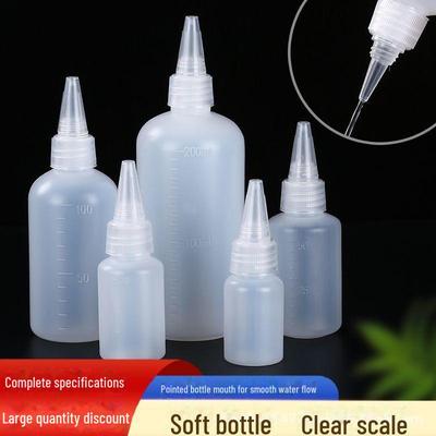 20/30/50ml Plastik-Quetschflaschen mit Spitze für Pigmenttinte und Farbmischung