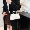 Chic French Style Pu Handbag For Women With Elegant Simple Design And Fresh Colors