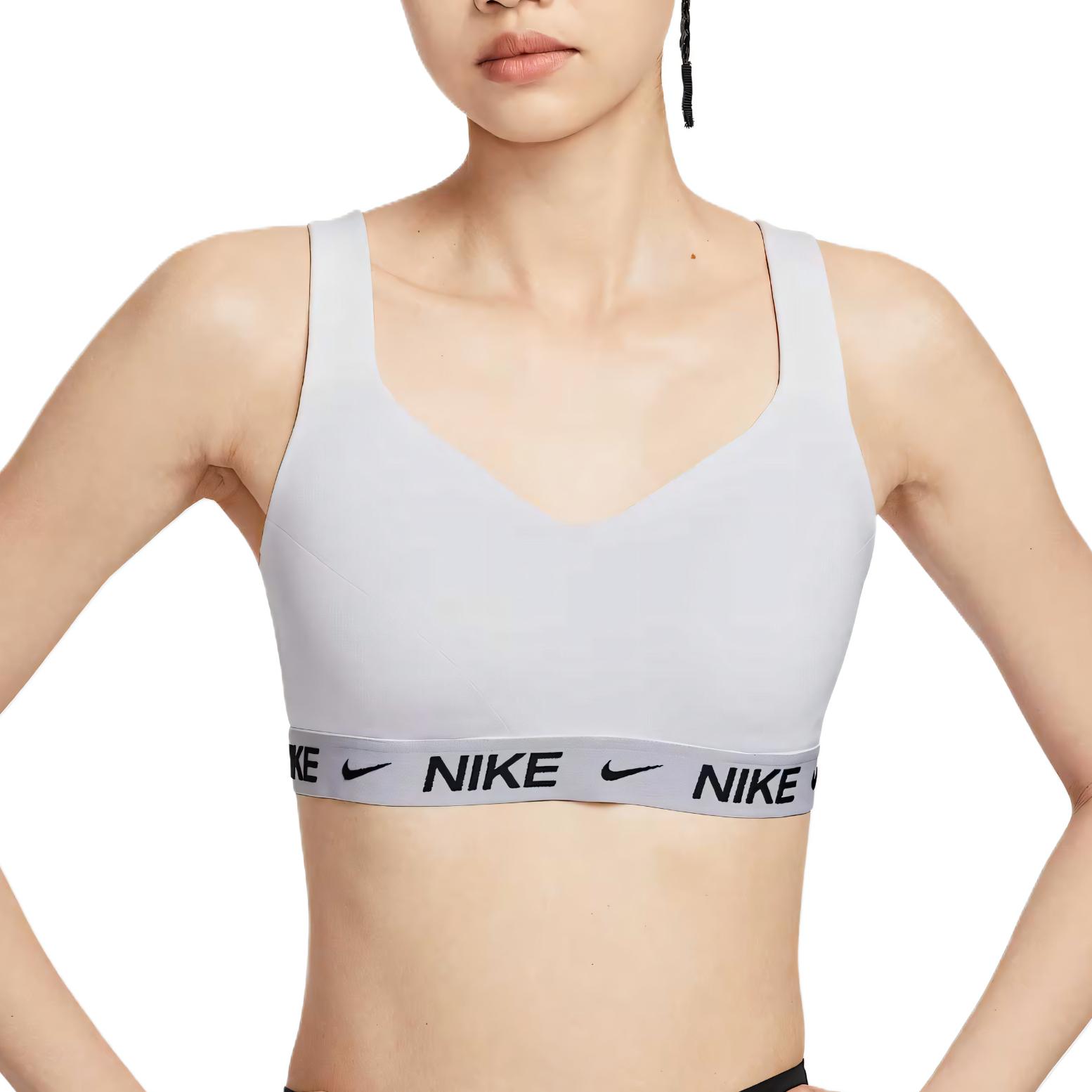 

Nike Влагоотводящий удобный спортивный бюстгальтер Indy женское нижнее белье FD1069-101 S