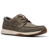 Clarks Round Toe Lace-Up Comfortable Versatile Lightweight Durable Casual Shoes Men sneaker Dark-Gray 261769737