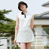 Rick Back Pleated Skirt (Mint)_L3B1-Sk01C