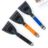 Snow Shovel for Car Ice Scraper for Car Windshield Snow Broom with Squeegee Foam Grip Snow Brush Shovel for Car Truck