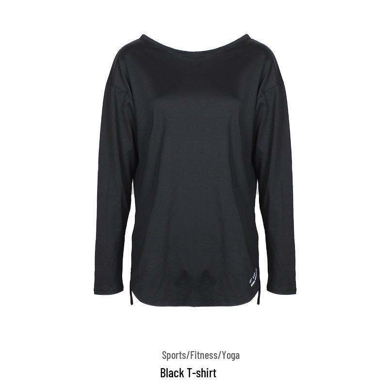 

Большой размер Футболка с длинным рукавом для йоги и фитнеса - Идеальна для бега и спортзала, Поддерживает 200 фунтов, Новинка 2023 XL