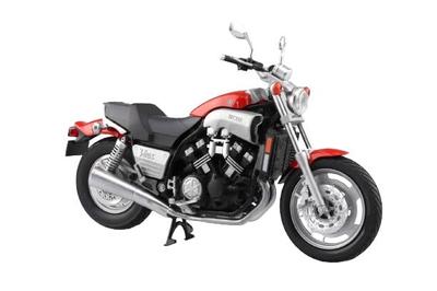 Skynet השלימה אופנוע ימאהה Vmax אדום אש 1/12