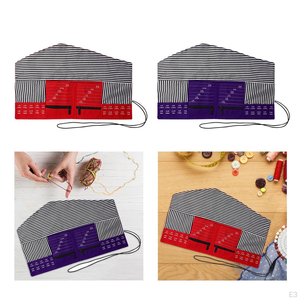 Compact Knitting Needle Storage Solution for Craft Enthusiasts