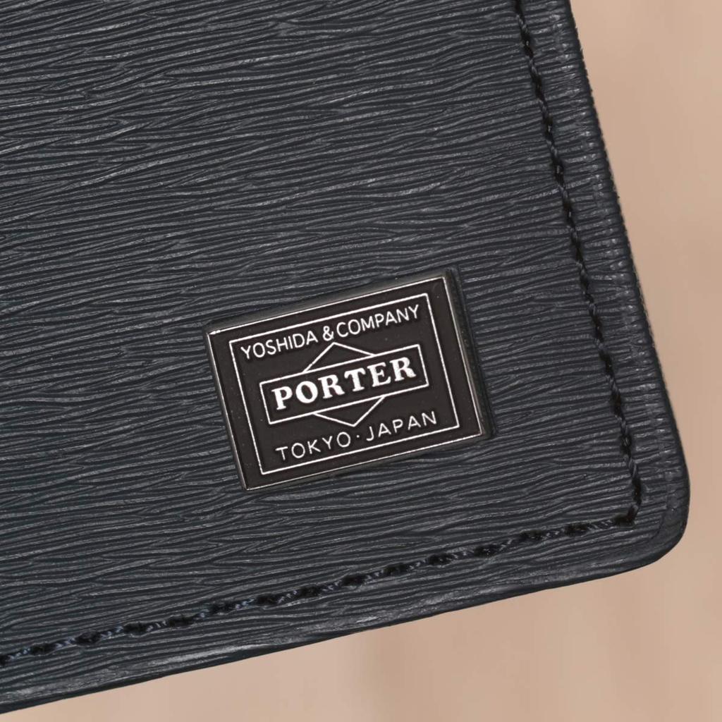 Aktuální Peněženka na bankovky CURRENT Yoshida Bag Bifold Peněženka POLOVIČNÍ SKLÁDACÍ KLIP NA BANKOVKY Karty Bankovky Běžná PASMO SUICA Dojíždění Škola Vlak Autobus Oblek