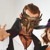 1 Piece PU Hawks Face Mask Comfortable Fit For Halloween Celebration Themed Parties And Role Plays