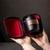 Ceramic Quick Tea Set One Pot Four Cups Portable Bag Kung Fu Tea Set Portable Tea Brewing Pot